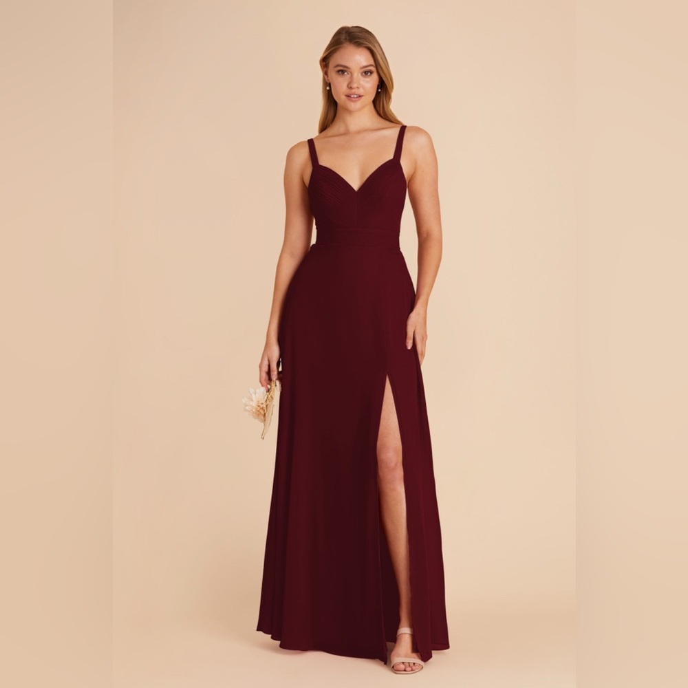 *BIRDY GREY* Deborah Chiffon Bridesmaid Dress - Cabernet L